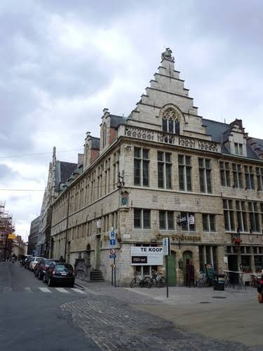 Stadhuis en Sint-Jorishof, Gent