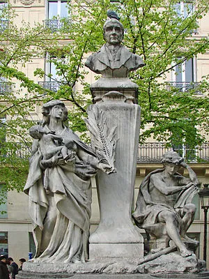Monument to Auguste Comte