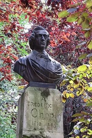 Frédéric Chopin by Paul Dubois