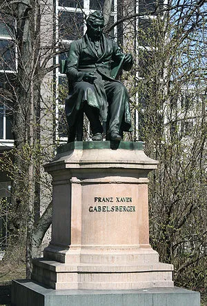 Denkmal für Franz Xaver Gabelsberger