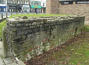 Cardiff town walls