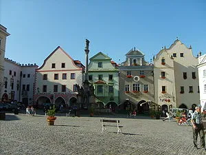 Maria column (Český Krumlov)