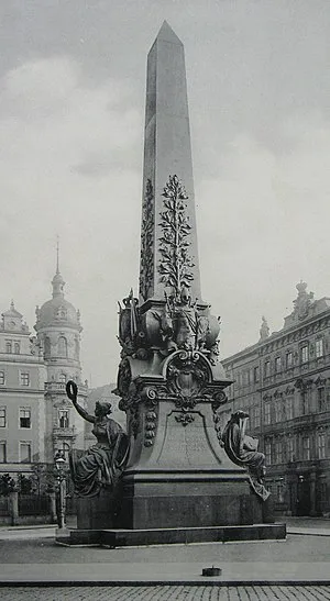 Wettin Obelisk, Dresden