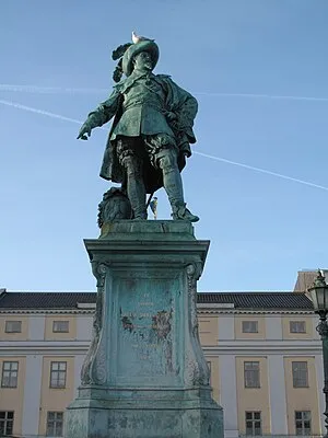 statue of Gustaaf II Adolf