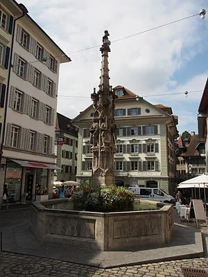 Weinmarkt fountain