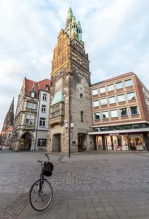 Townhouse tower in Münster